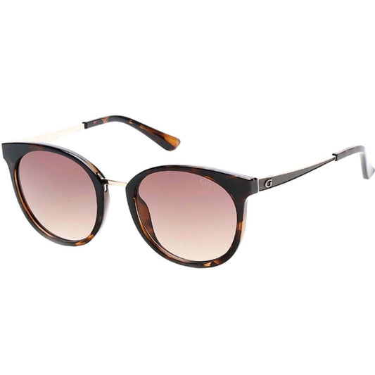 GUESS MOD. GU7459 acetate lady sunglasses with tortoiseshell frame and gradient lenses.