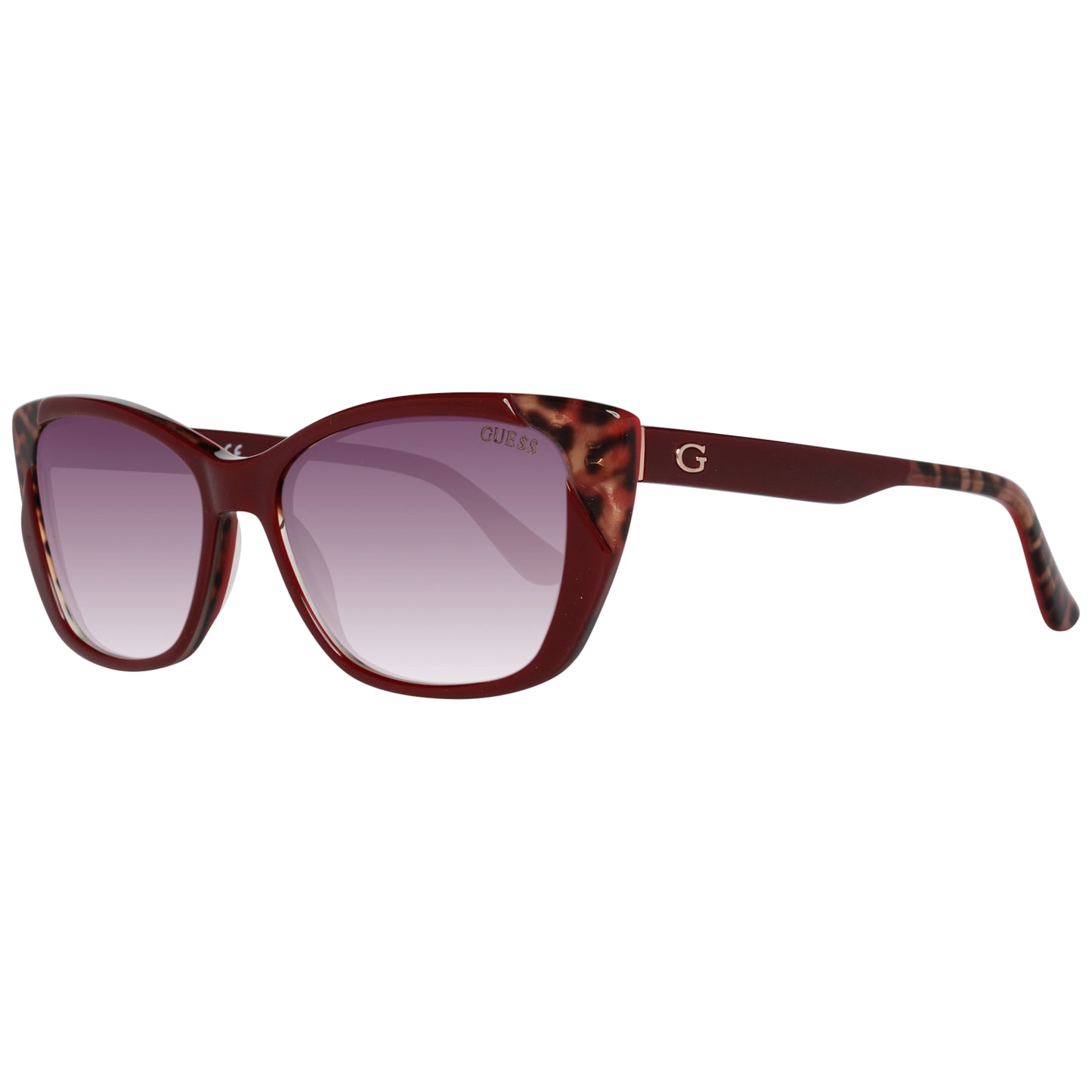 GUESS MOD. GU7511 5566F sunglasses for ladies with tortoise-shell frame and gradient lenses.