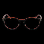 Black and red eyeglasses model GUESS MOD. GU8266 49005 on a black background