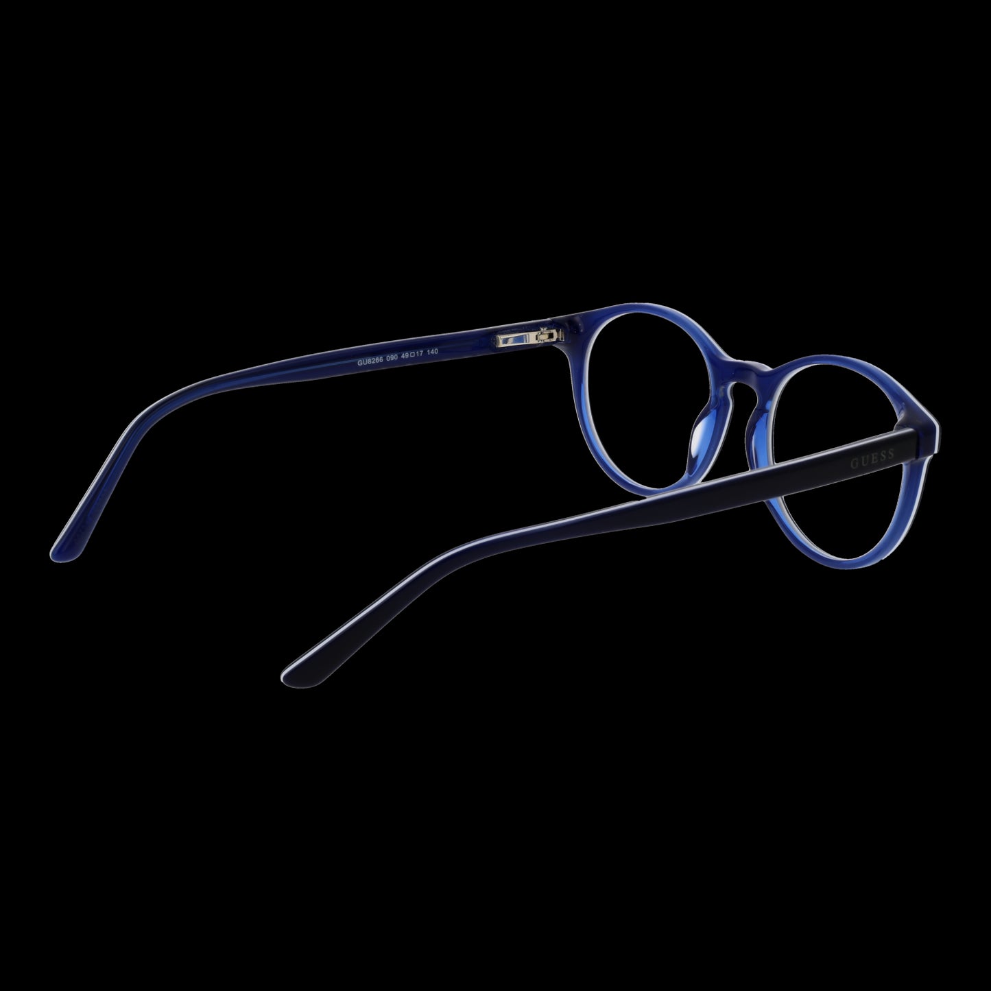 GUESS MOD. GU8266 49090 eyewear side view against black background