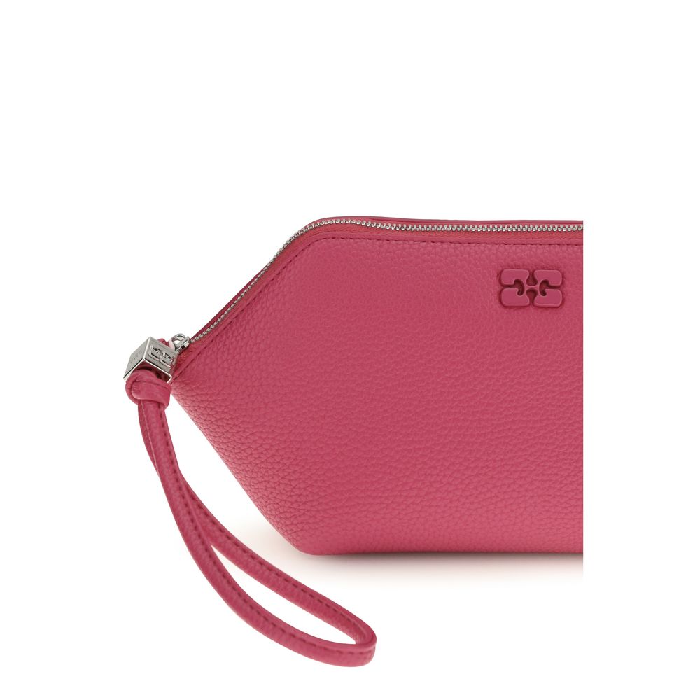 Ganni Multicolor Polyurethane Clutch Bag