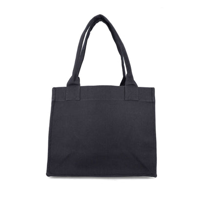 Ganni Organic cotton large tote bag