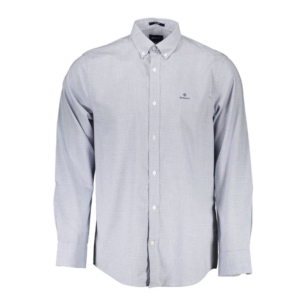 Gant Blu Organic Cotton Men Shirt