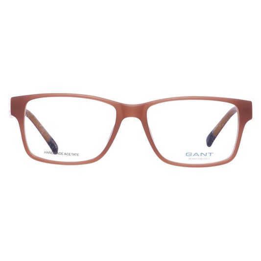 Gant Brown Acetate Frames - Stylish men's acetate eyewear in brown with dimensions 55/16/145mm.