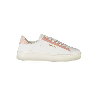 Gas Bianco Poliuretano Women Sneaker