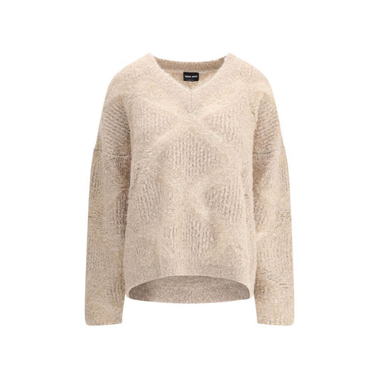Giorgio Armani Cream Cashmere Cashmere Sweater