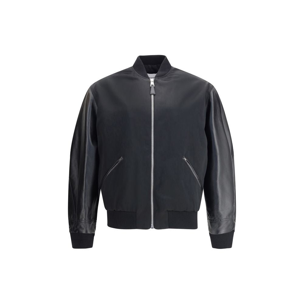Givenchy Black Cotton Bomber