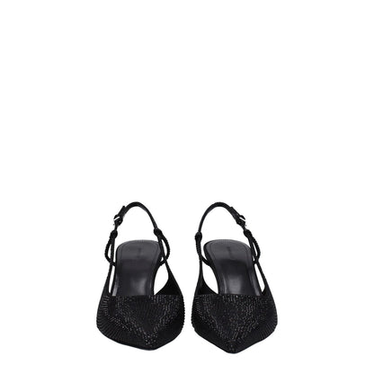 Givenchy Black Fabric Pumps