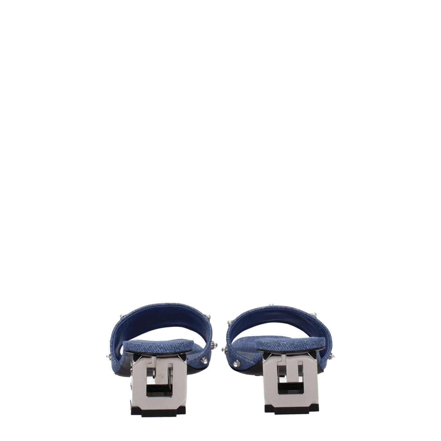 Givenchy Blue Fabric Sandals