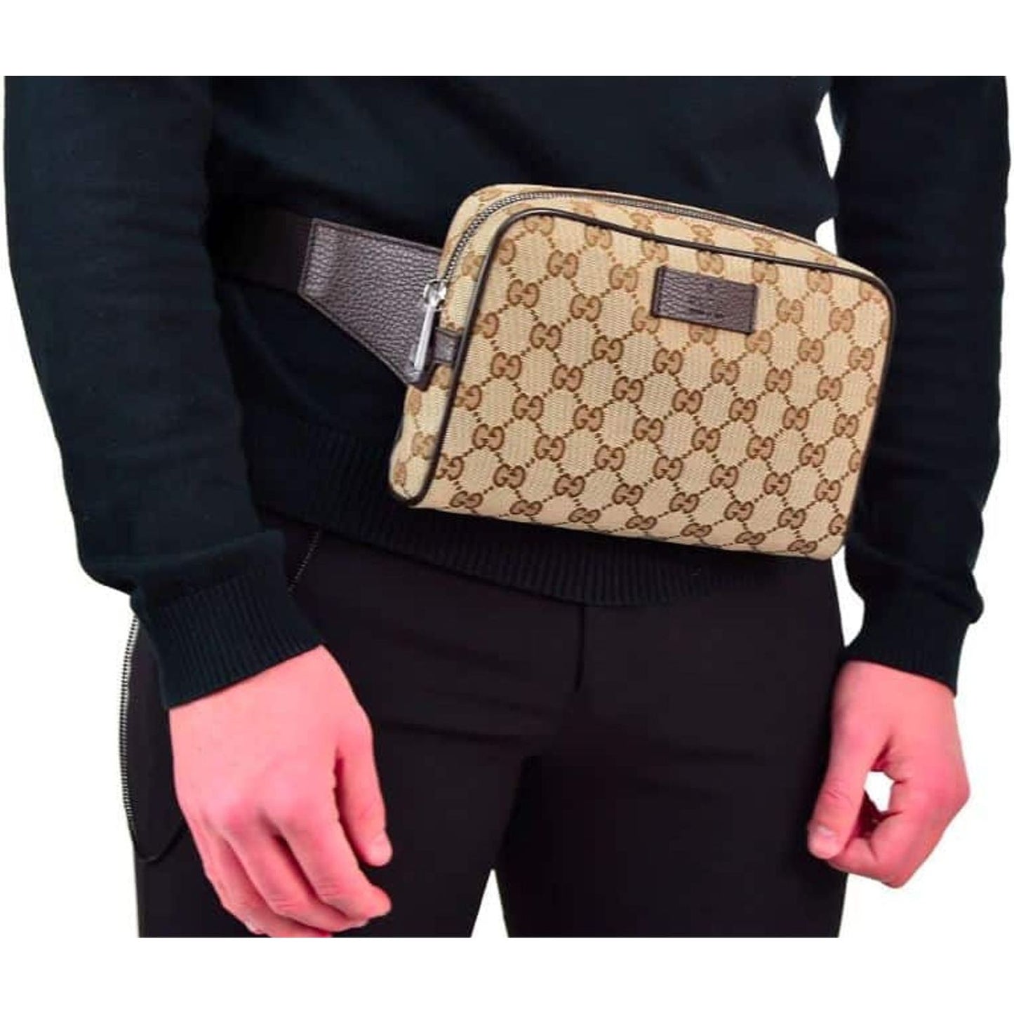 Gucci Marsupio 449174_KY9KN_9886_S,all-year,bags,brown,Category-Bags,Gender-Men,Gucci,leather,Marsupio,men,Men > Bags,Men > Bags > Belt bags,sienna,Subcategory-Beltbags,tan,women >Bags,women>accessorries