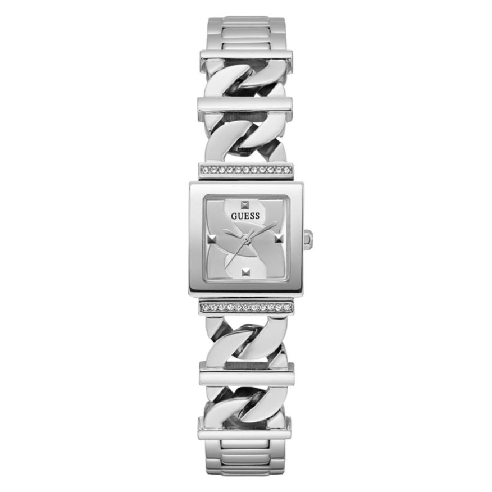 Guess Gray Stainless Steel Dress Watch