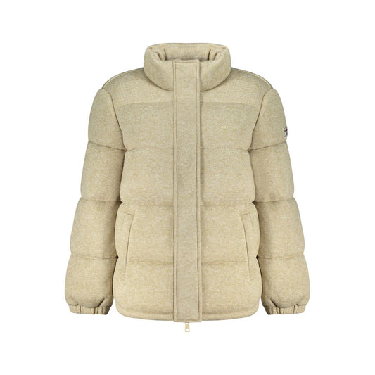 Guess Jeans Beige Polyester Women's Jacket 1728,67403481248,Beige,Clothing,Coats - Jackets & Coats - Clothing,Guess Jeans,Jackets & Coats - Clothing,L,M,New with tags,S,Women,XL,XS