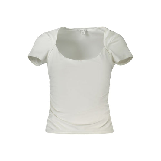 Guess Jeans Bianco Poliammide Women T-Shirt