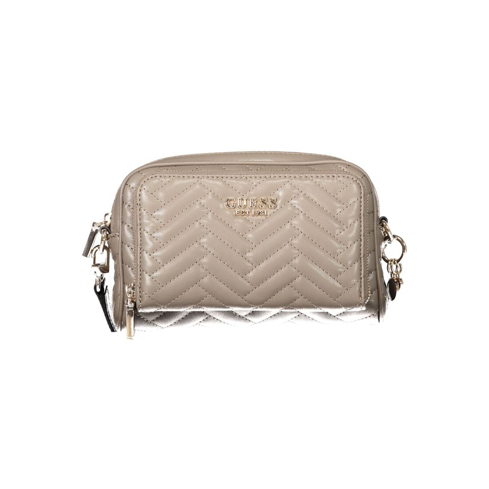 Guess Jeans Marrone Poliuretano Women Shoulder Bag