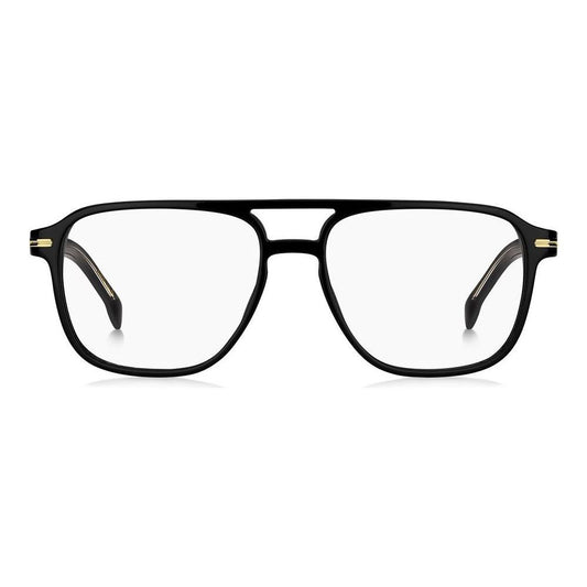 HUGO BOSS MOD. BOSS 1600 gent eyewear with sleek black frame, classic aviator style for fashionable look