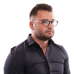 Hackett Black Men Glasses Frame