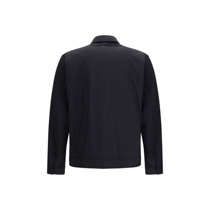 Herno Black Nylon Shell Jacket