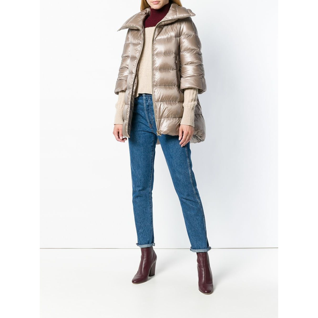 Herno Coats Dove Grey