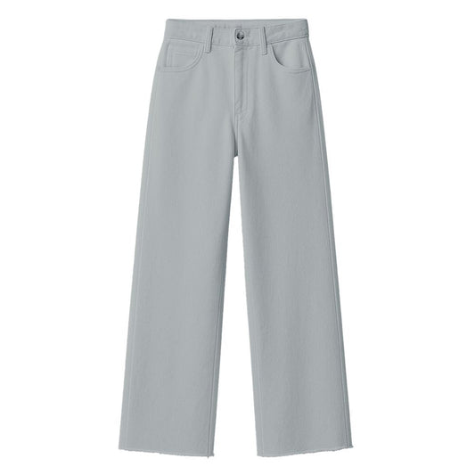 Hinnominate Gray Cotton Women Jeans