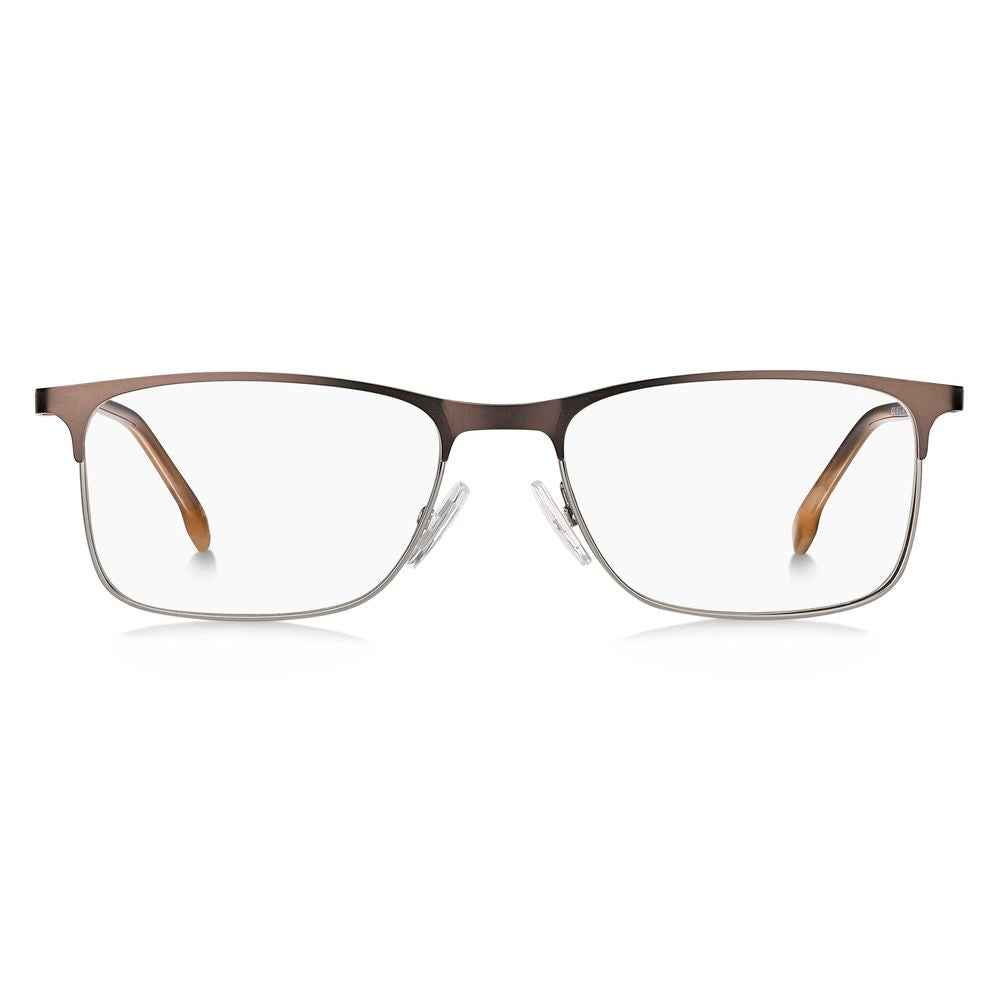 Hugo Boss Black And White Metal Frames, men's glasses model BOSS-1186-1OT with metal material and measurements 56/18/145 mm.