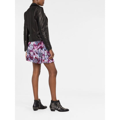 Iro Biker jacket with peak lapels