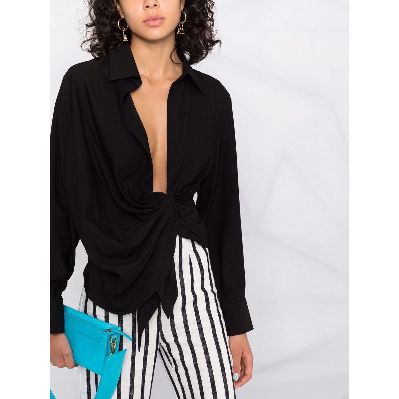 JACQUEMUS Shirts Black Shirts