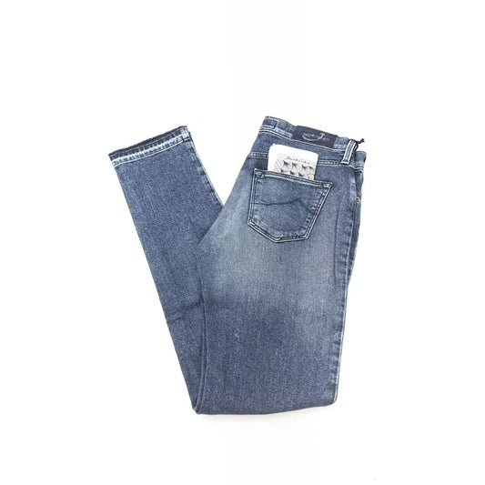 Jacob Cohen Blue Cotton Slim Fit Jeans 1728,67400106144,Blue,Clothing,Jacob Cohen,Jeans Denim - Clothing,New with tags,Slim Fit Jeans - Jeans Denim - Clothing,W26,Women