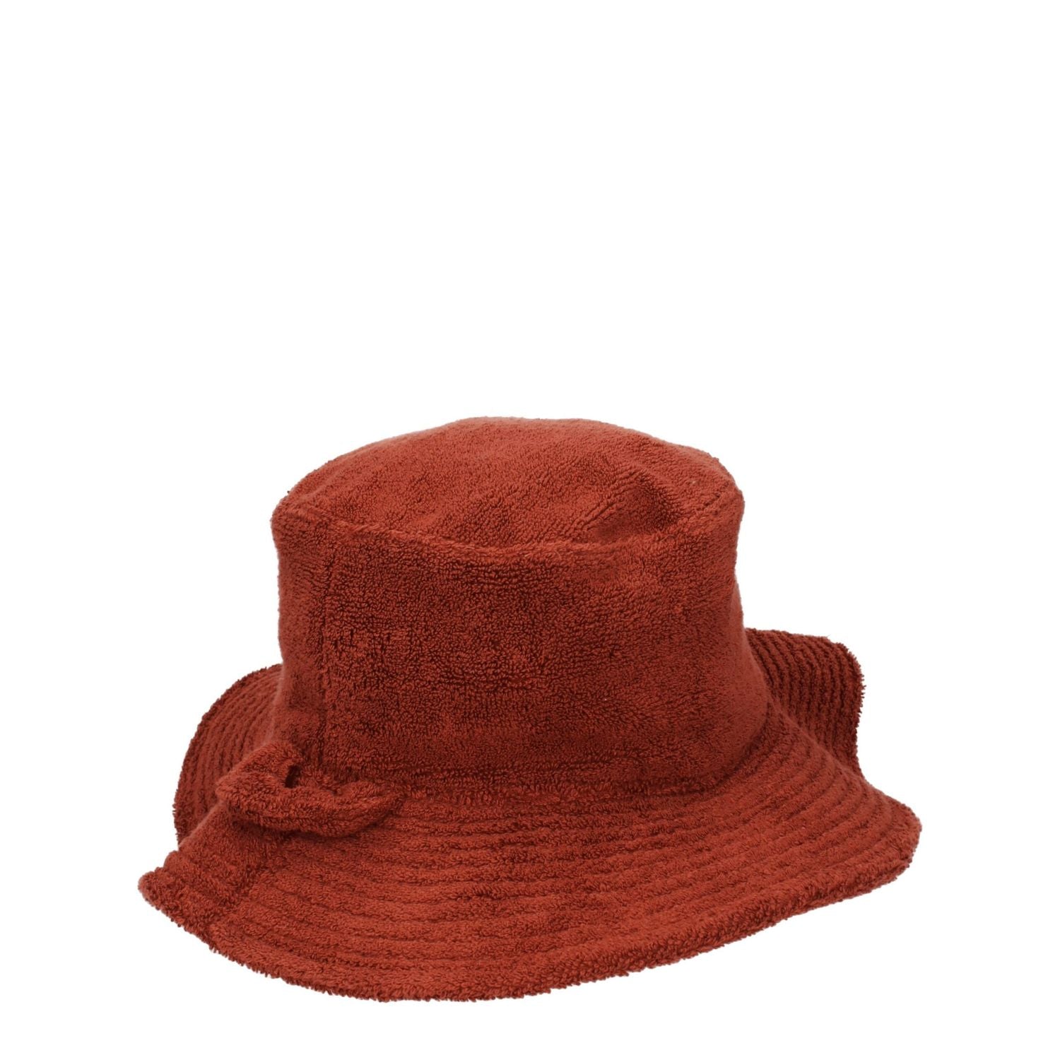 Jacquemus Brown Cotton Bucket Hat