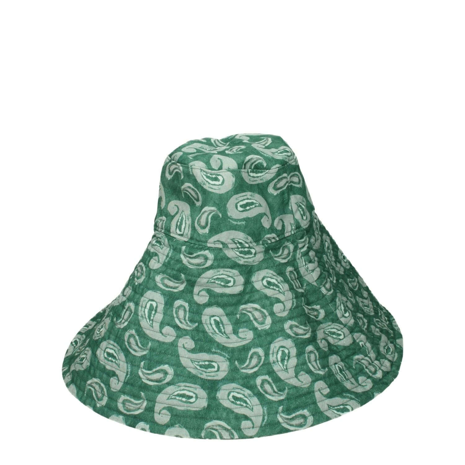 Jacquemus Green Cotton Sunhat