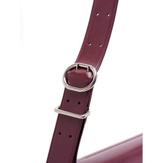 Jil Sander Cannolo small leather shoulder bag Shoulder
