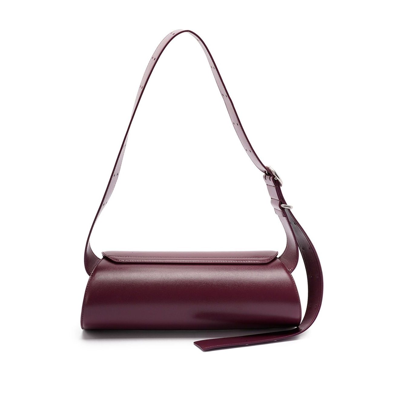 Jil Sander Cannolo small leather shoulder bag Shoulder