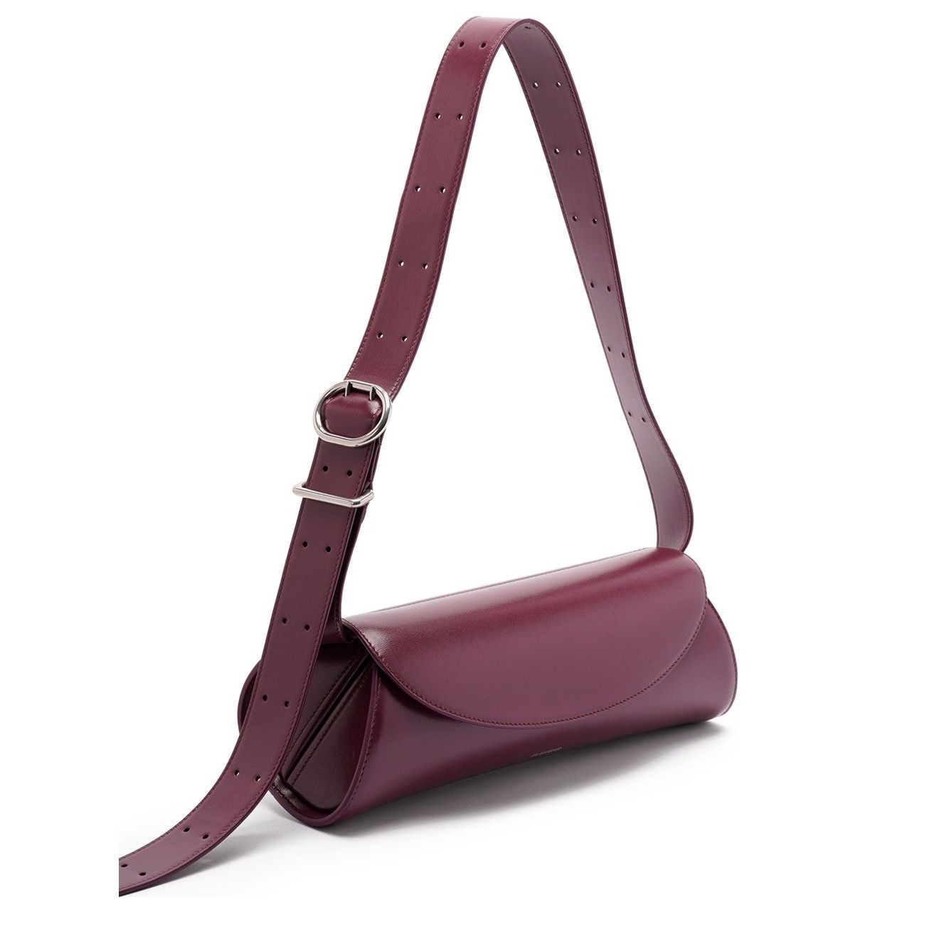 Jil Sander Cannolo small leather shoulder bag Shoulder
