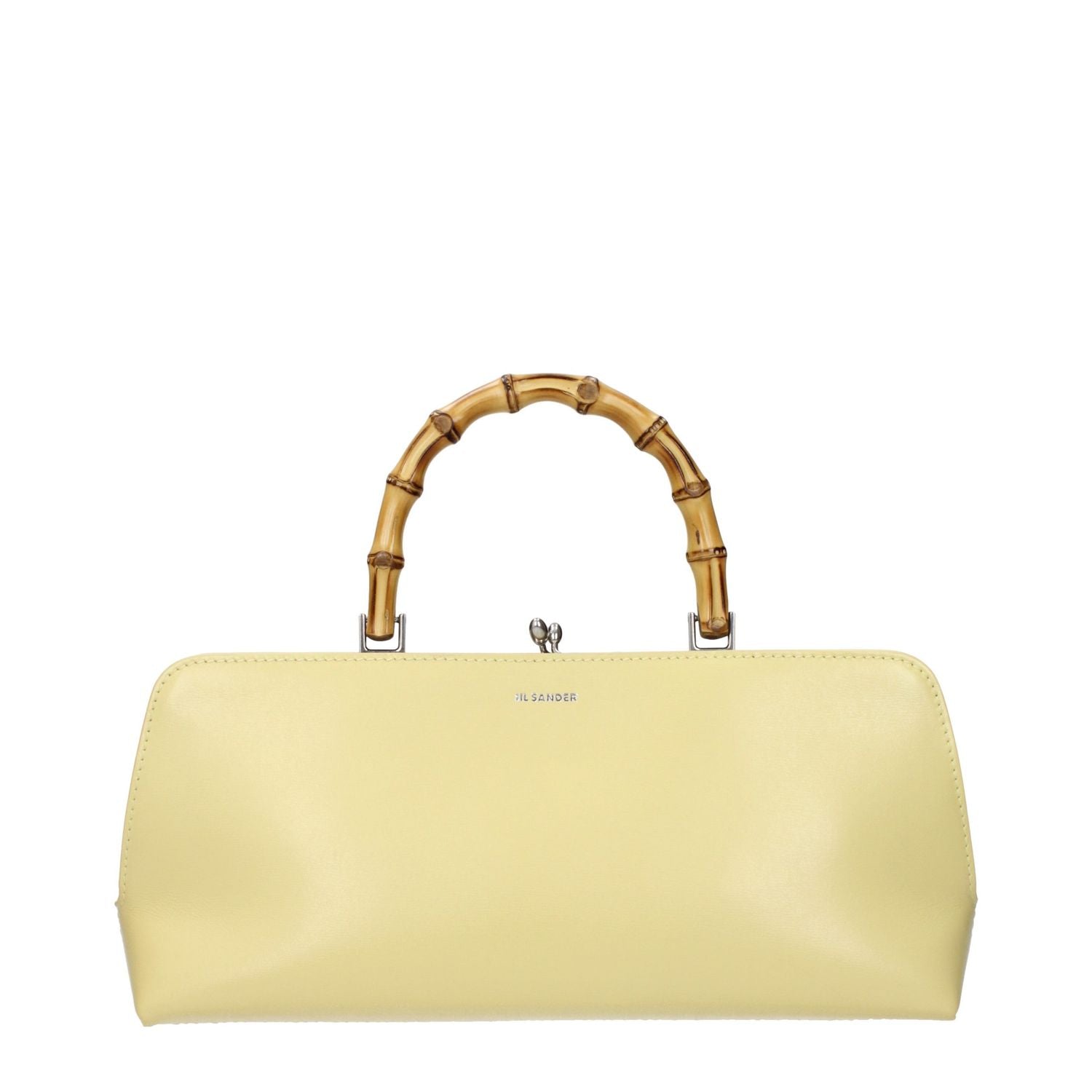Jil Sander Yellow Leather Handbag