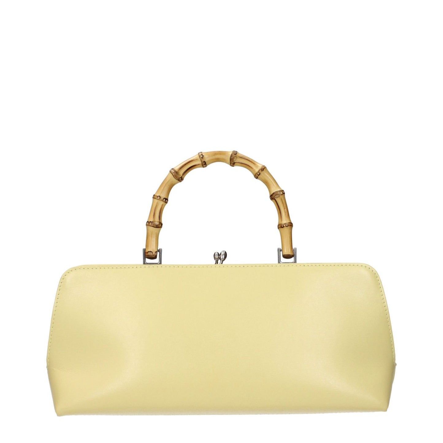Jil Sander Yellow Leather Handbag