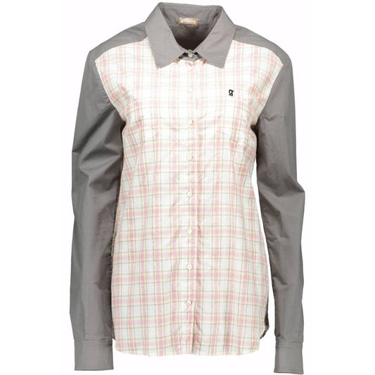 John Galliano Grigio Cotton Women's Shirt John Galliano