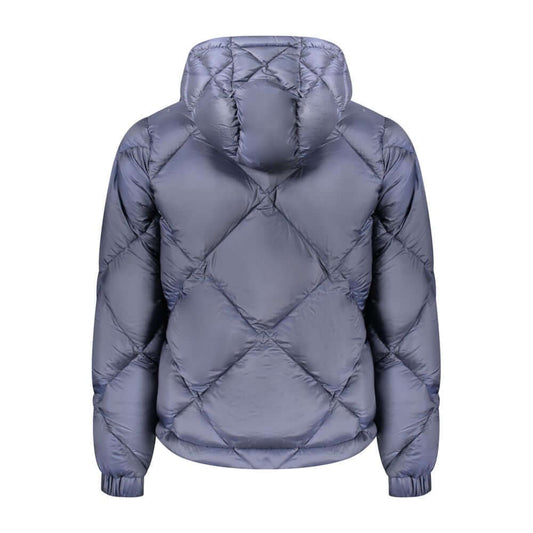 K-WAY Blue Polyester Men Jacket