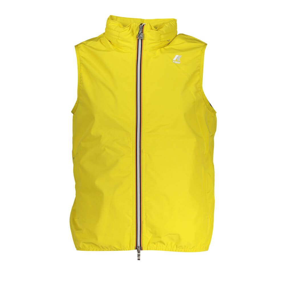 K-WAY Yellow Polyester Men Jacket