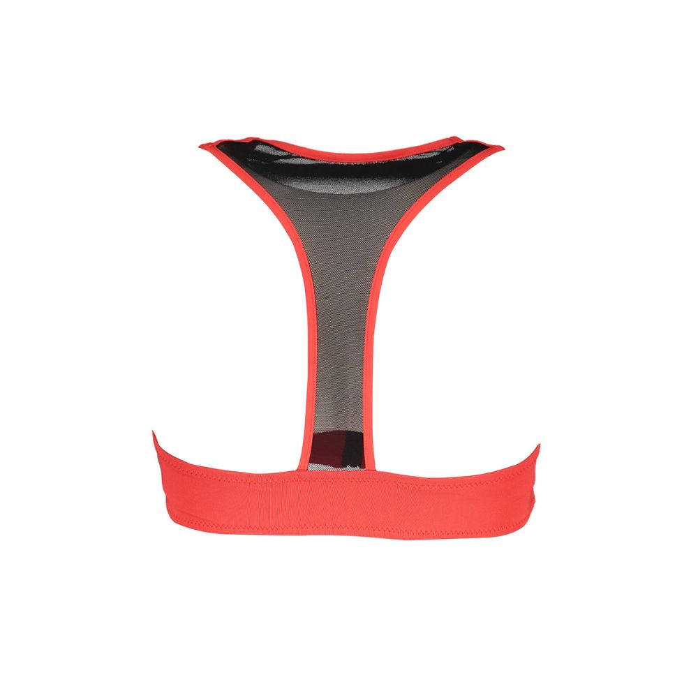Front view with bag zipped and handles upright.