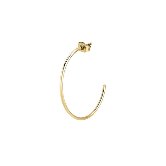 Gold hoop earring from LA PETITE STORY JEWELRY Mod. LPS02AQM12 collection