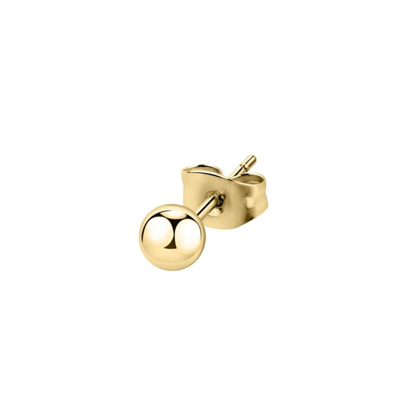 LA PETITE STORY JEWELRY Mod. LPS02ARQ120 gold stud earring, minimalist design