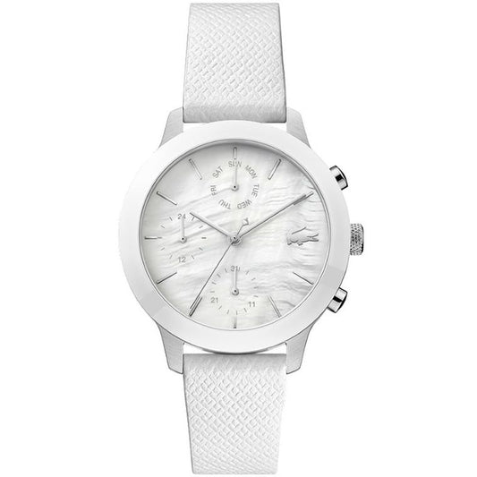 LACOSTE Mod. 2001151 Ladies' Quartz Analog Watch with Multifunction Dial and 5 ATM Water Resistance in Official Box