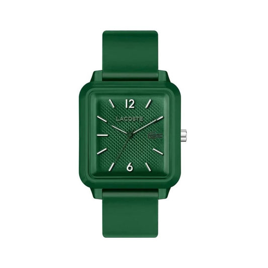 LACOSTE Mod. 2011250 gent's quartz watch, 20mm case, water-resistant 5 ATM, mineral dial, 24-hour function, official packaging.