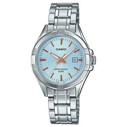 CASIO COLLECTION Mod. LADY DATE - LIGHT BLUE