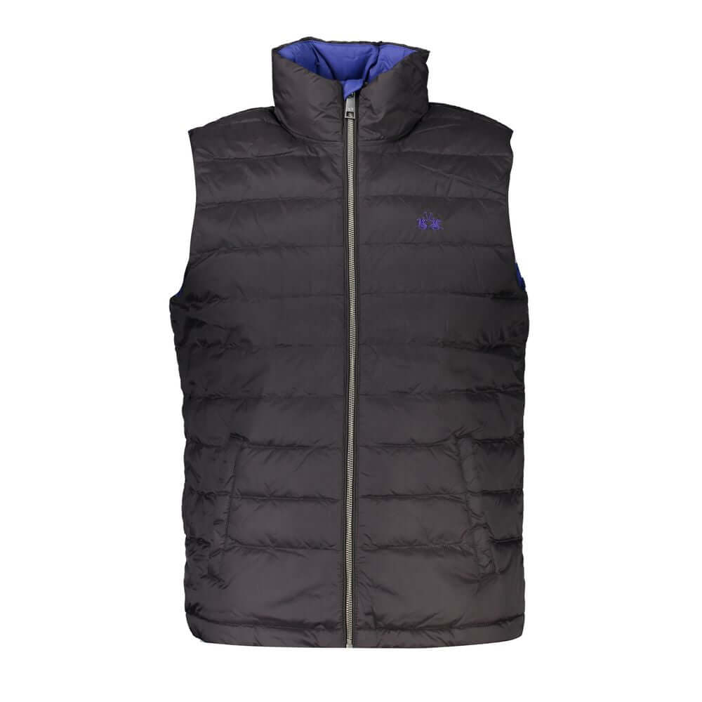 La Martina Black Polyamide Men's Jacket