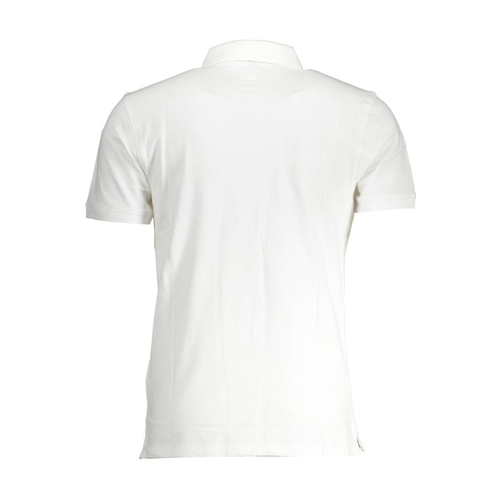 Levi's White Cotton Polo Shirt