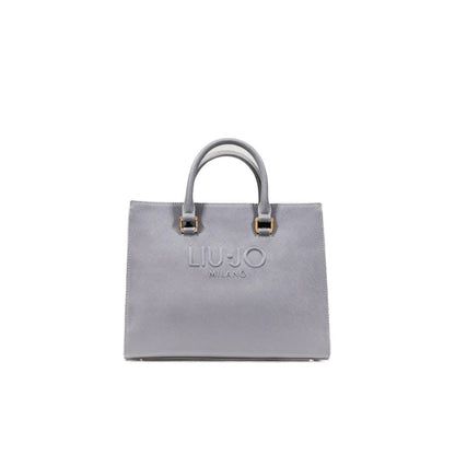 Liu Jo Gray Polyethylene Handbag 1728,71956299936,Bags,Gray,Handbags - Bags,Liu Jo,New with tags,Women