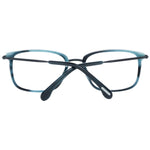 Lozza Turquoise Men Glasses Frame with full-rim rectangle design and plastic material, featuring turquoise color and demo lenses.