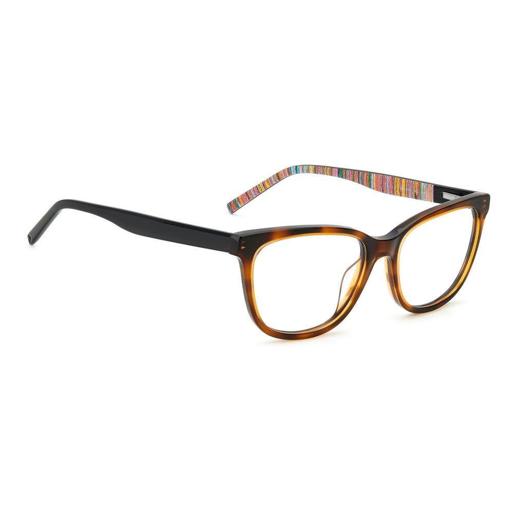 M Missoni Brown Acetate Frames in 52/16/140mm size with stylish design for women.