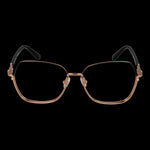 Alt Tag: MARCIANO BY GUESS MOD. GM0380 55005 lady's eyeglasses in a stylish frame on black background.