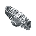 Back view of MARK MADDOX - NEW COLLECTION Mod. MM7115-97 watch with stainless steel bracelet.